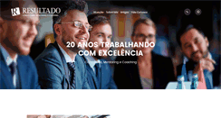 Desktop Screenshot of consultoriaresultado.com.br