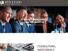 Tablet Screenshot of consultoriaresultado.com.br
